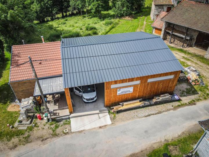Constructeur maison ossature bois Montagne Bourbonnaise